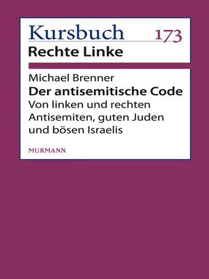 cover image of Der antisemitische Code